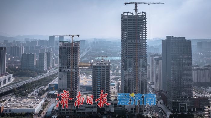 项目强省会｜济南万融云城二期：210 米超高层崛起，西部商业新地标加速成型