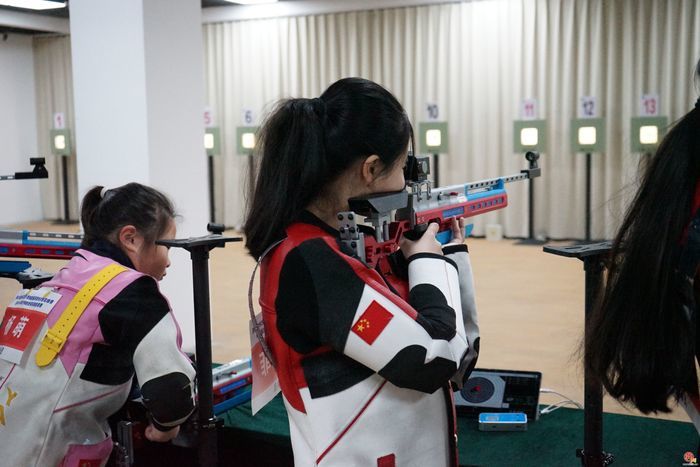 济南市第25届少年儿童七项技能展演激光射击达级赛12月14日成功举办