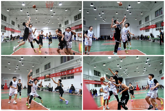 济南电子机械工程学校“最美主场”魅力再次点燃冬日校园