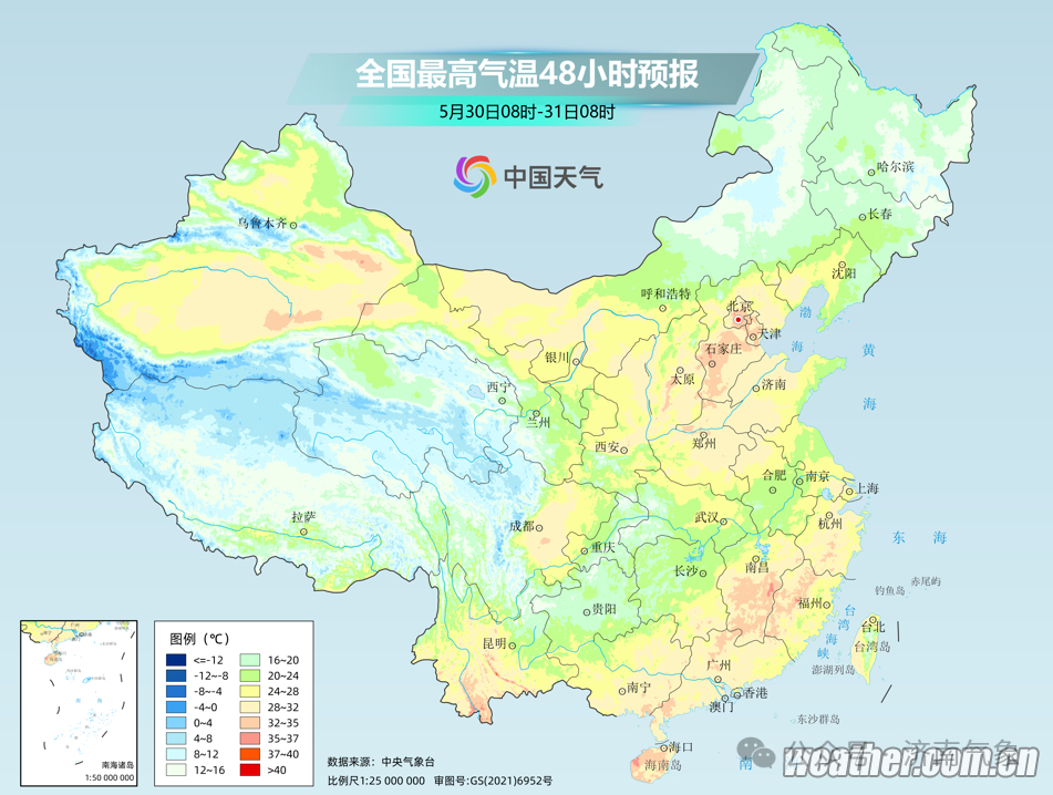 未来七天济南天气以多云为主