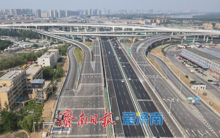 项目强省会｜5月28日开通试运行！济南零点立交青岛方向收费站即将投入使用