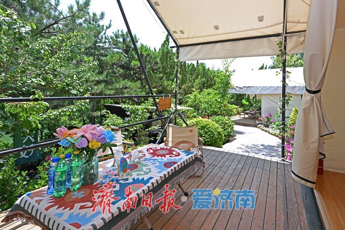 藏翠群山纳清凉！ 红叶谷打造夏日露营新体验