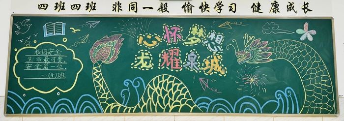 一班一特色，育人润无声！济南市泉城花园小学开展黑板报评比