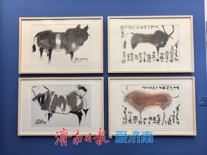 韩美林生肖艺术展在济南举办