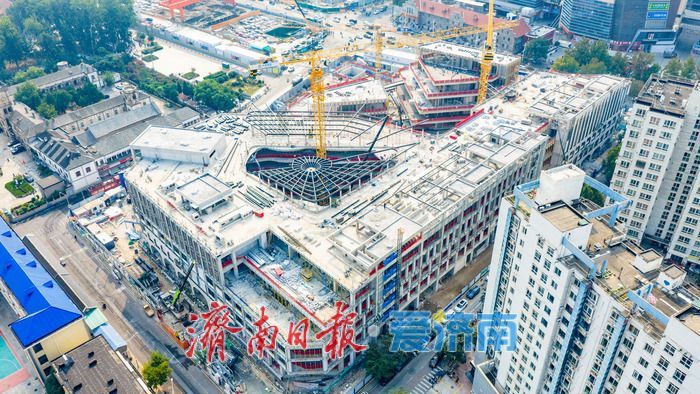 济南洪楼1905项目建设招商同步提速 老牌商圈迎来迭代新生