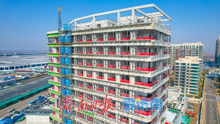 集购物、餐饮、办公于一体，山东第一医科大学商业配套项目进入装饰装修阶段