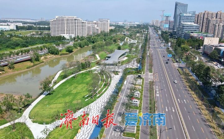 济南东部城区再添生态画卷，“杨家河公园”正式对外开放