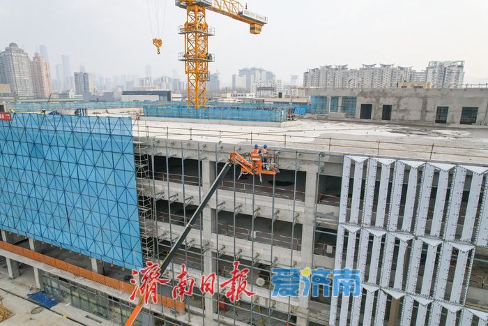 项目强省会｜洪楼片区城市智慧停车场项目建设迈入新节点