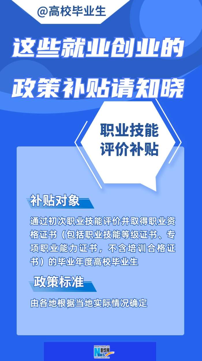 @高校毕业生 这些就业创业的政策补贴请知晓