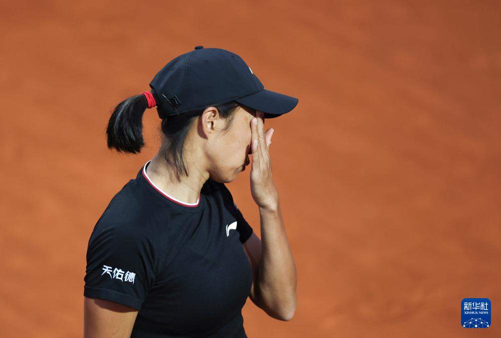 网球——WTA1000罗马站：张帅止步首轮