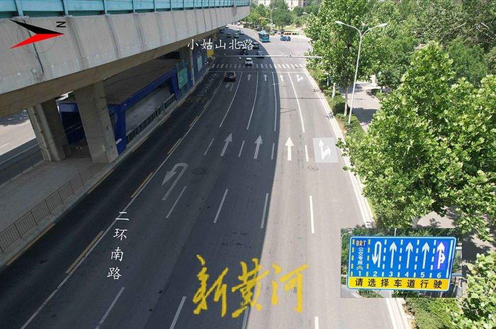 济南二环南高架路舜德路下桥车辆禁止左转，6月18日正式实行