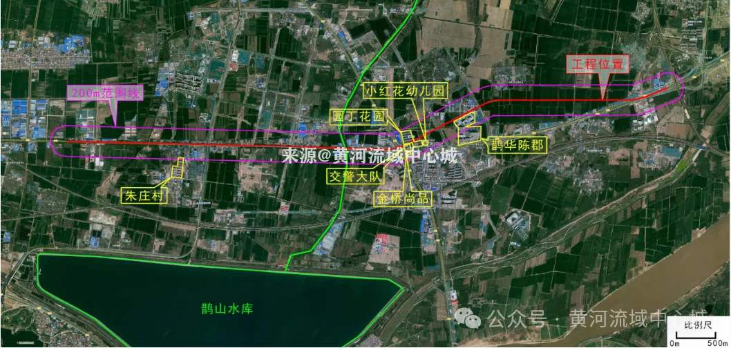 双向12车道！设两处地下通道全长约4.22公里，黄河大道二期项目又有新进展