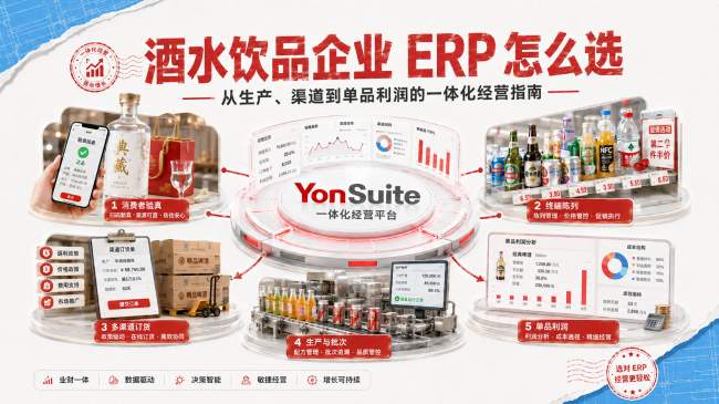 白酒、饮料、汽水企业如何选 ERP：消费品共性之外，还要看什么