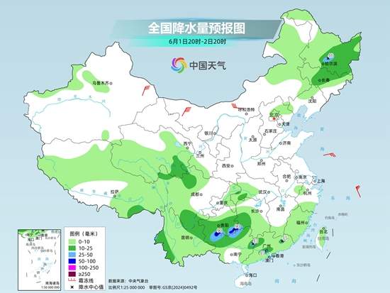 东北部分地区需警惕11级以上大风，明天后南方暴雨大暴雨将再度来袭！