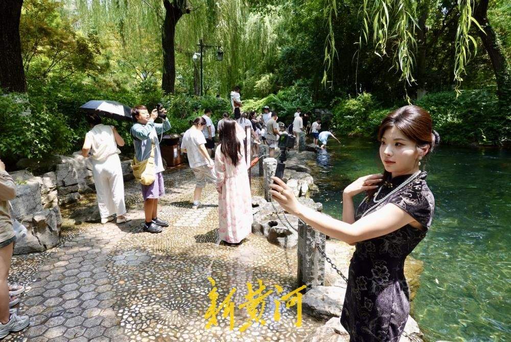 趵突泉濯缨池再现老济南“清泉石上流”奇观
