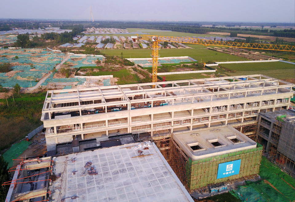 项目强省会｜济南起步区黄河国际会展中心雄姿，建设过程波澜壮阔