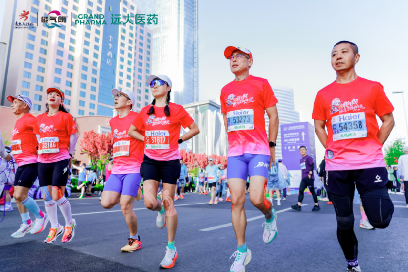 能气朗全程护航2026青岛马拉松圆满收官，心脏能量引擎助跑者燃情山海