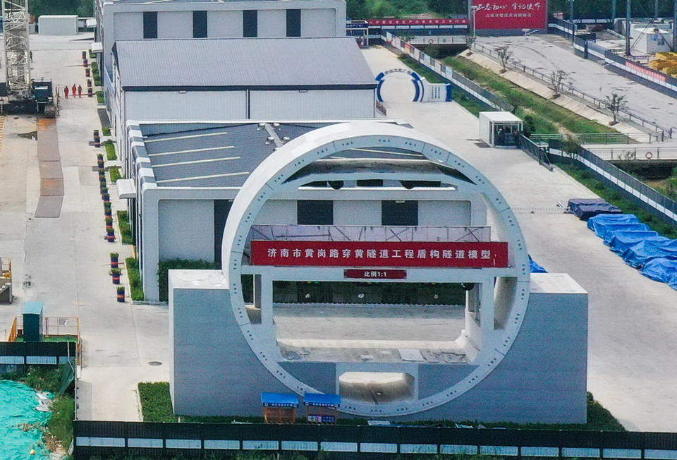 项目强省会｜“山河号”盾构机安装接近尾声，始发进入“倒计时”
