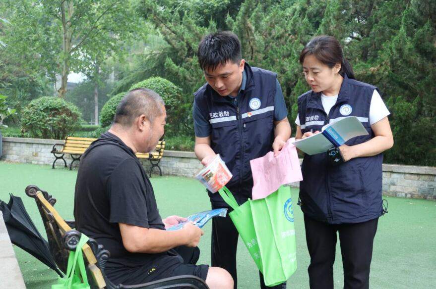 融媒·先锋丨“党旗红”引领“救助蓝”