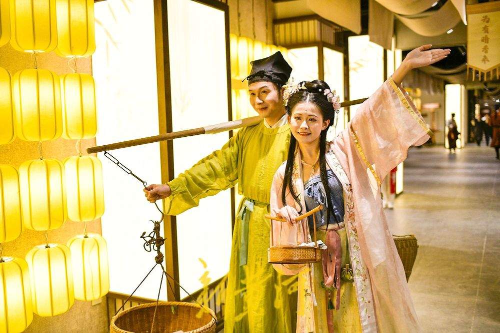 济南室内宋风市集 再现千年烟火气