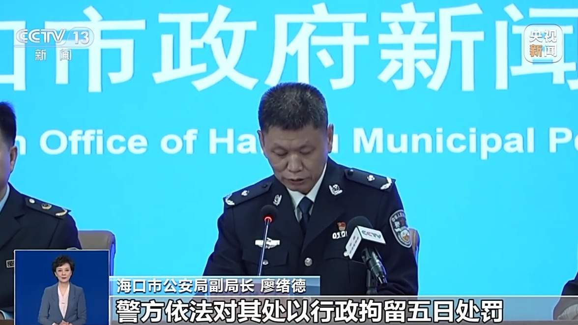 造谣“新能源车进不了海南” 男子被行拘