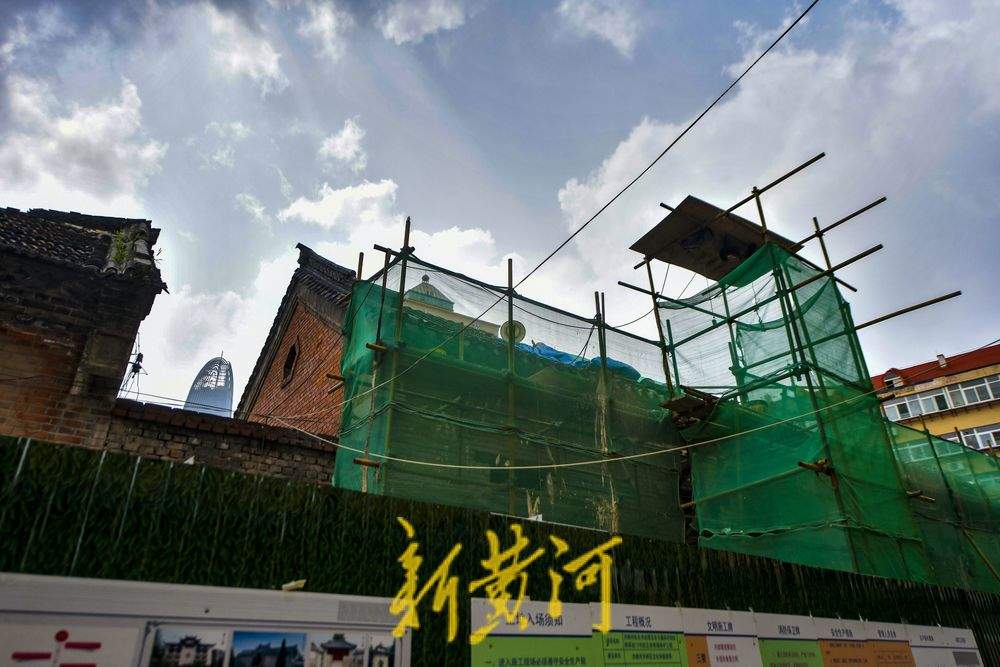 深藏在济南小区里的近百年历史名人故居修缮