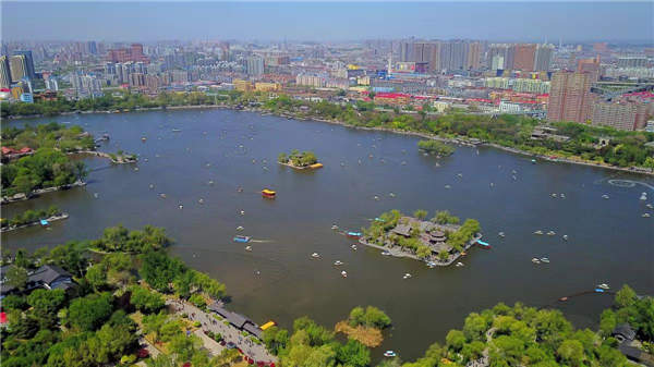 市区雷雨大风影响已结束，济南解除雷雨大风黄色预警信号