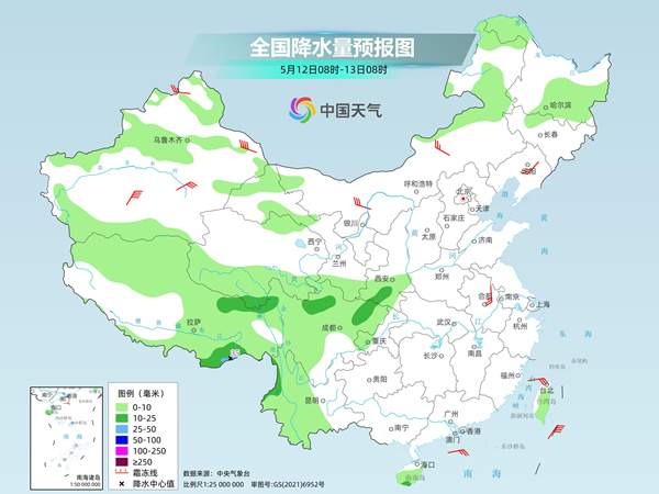 本周北方将现大范围高温 中东部降雨发展增多