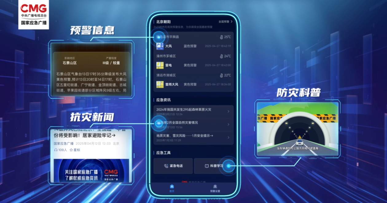 小程序，大安全！综合预警平台“国家应急广播预警”小程序上线