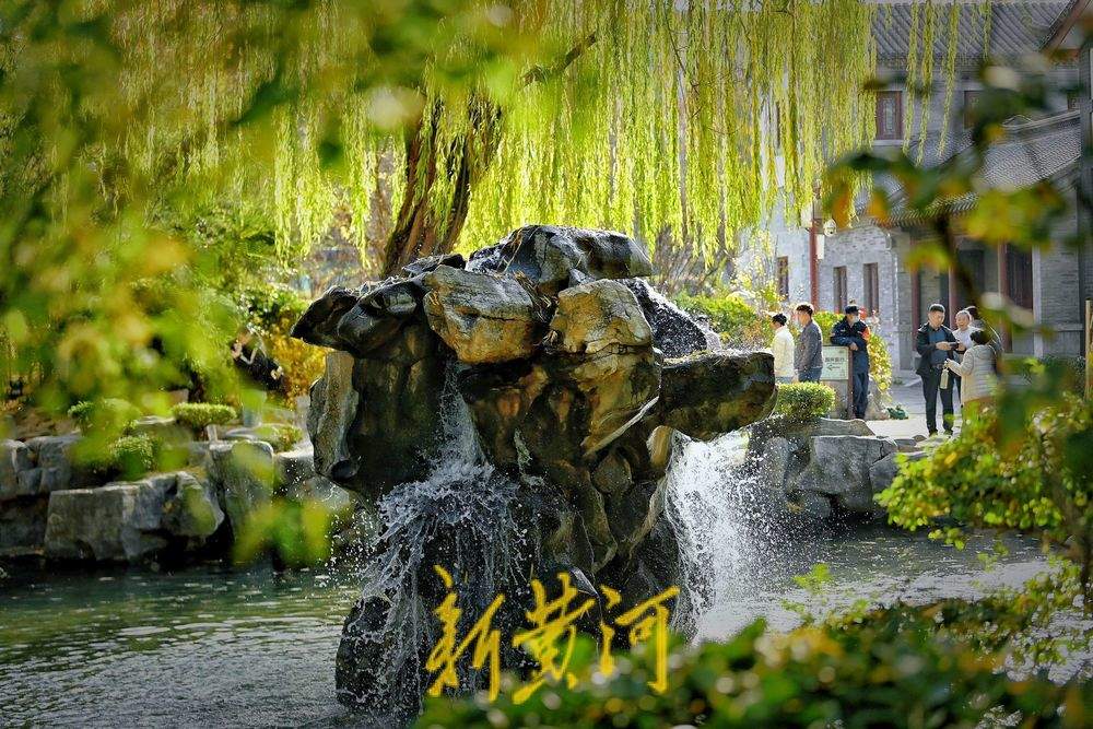 济南“月牙飞瀑”胜景持续在线突破100天