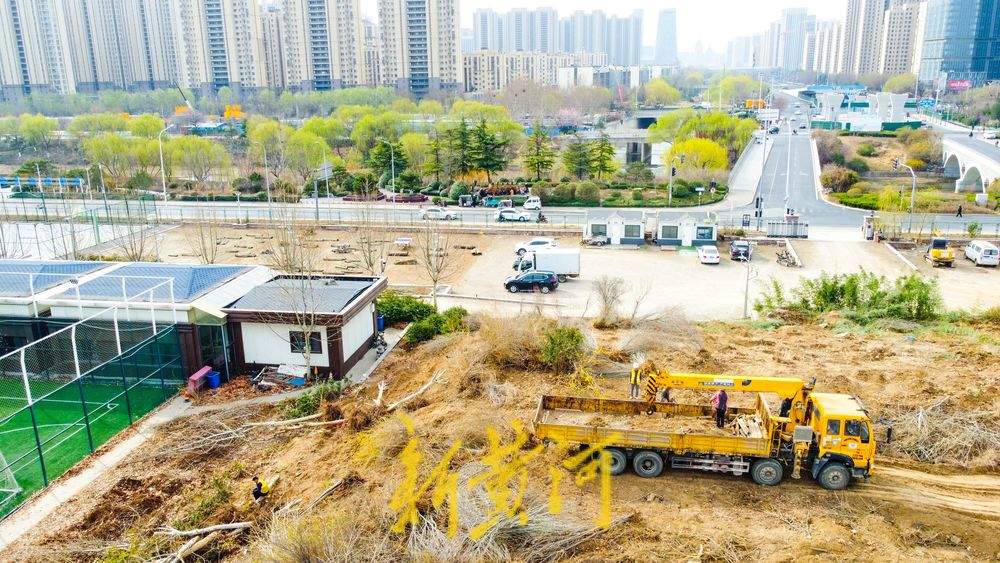 济南腊山河西路北延项目迎新进展