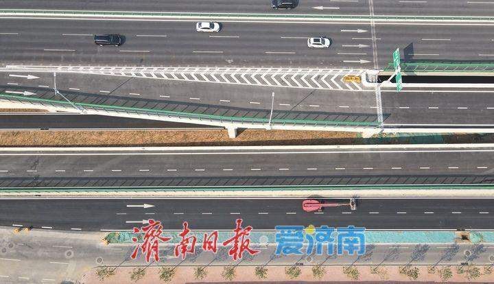 项目强省会｜济南零点立交新建匝道启用
