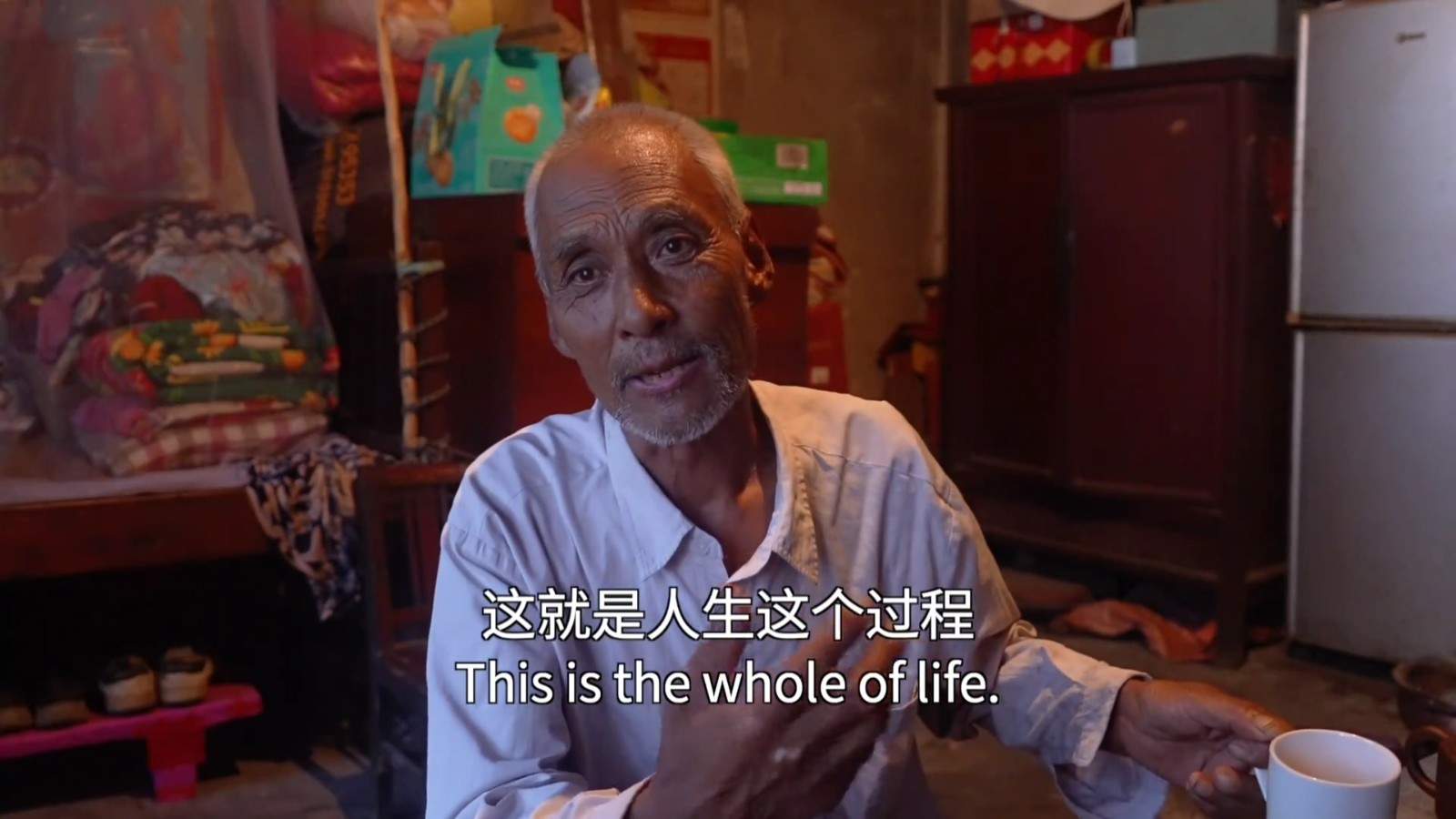 日照莒县老人乡音谈人生圈粉无数！网友直呼：正宗伦敦腔