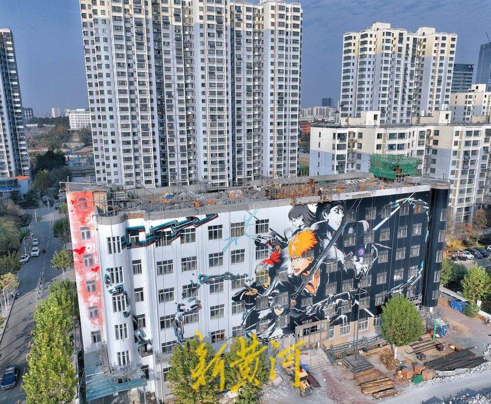 济南燕新中学旧址教学楼打造成二次元文化商业综合体，预计12月运营