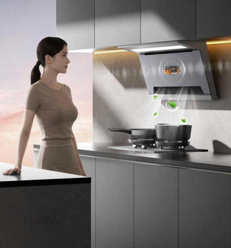 樱花厨具守护自在呼吸：樱花吸油烟机Q801让厨房成为情感枢纽！