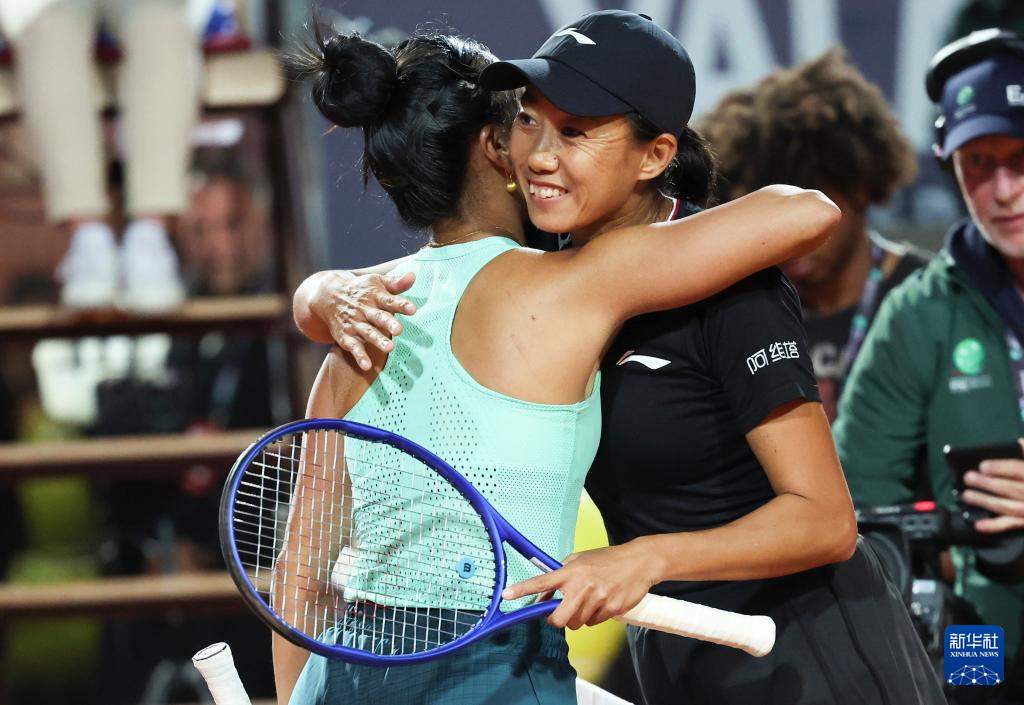 网球——WTA1000罗马站：张帅止步首轮