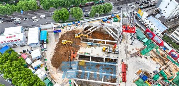 项目强省会｜济南大明湖畔地铁站新进展 地下车站主体“揭面纱”