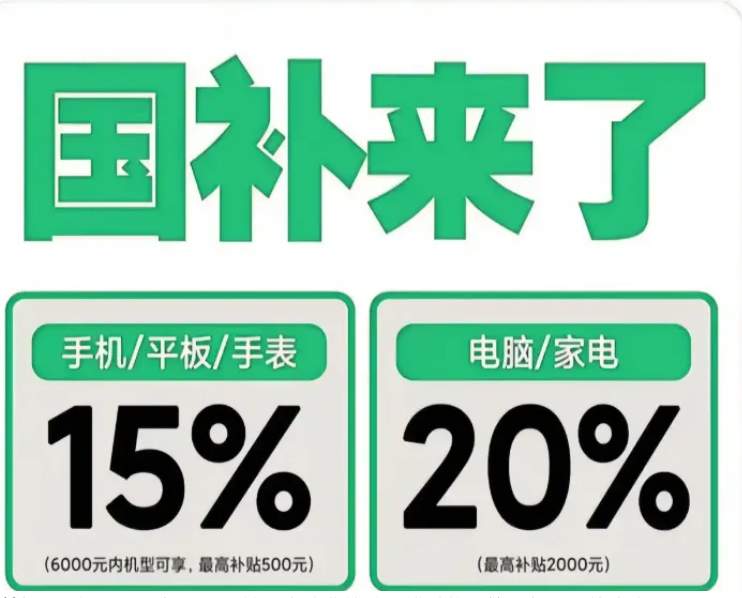 2026年国家625亿以旧换新补贴最全细则！8月最新官方国补政策、家电、3C 数码、汽车全品类补贴标准、申领规则叠加学生优惠及保姆级实操教程