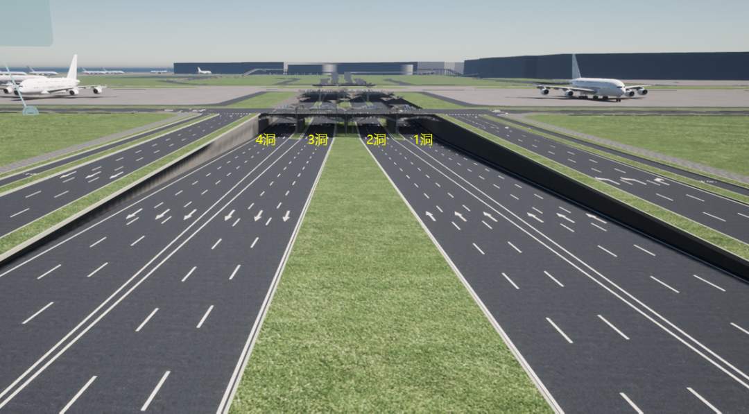 注意，本周六起，机场南主进出场路下穿通道依次封闭施工