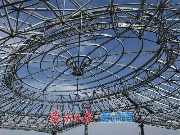 全球首个全碳纤维索轮幅式张弦结构在济南机场应用