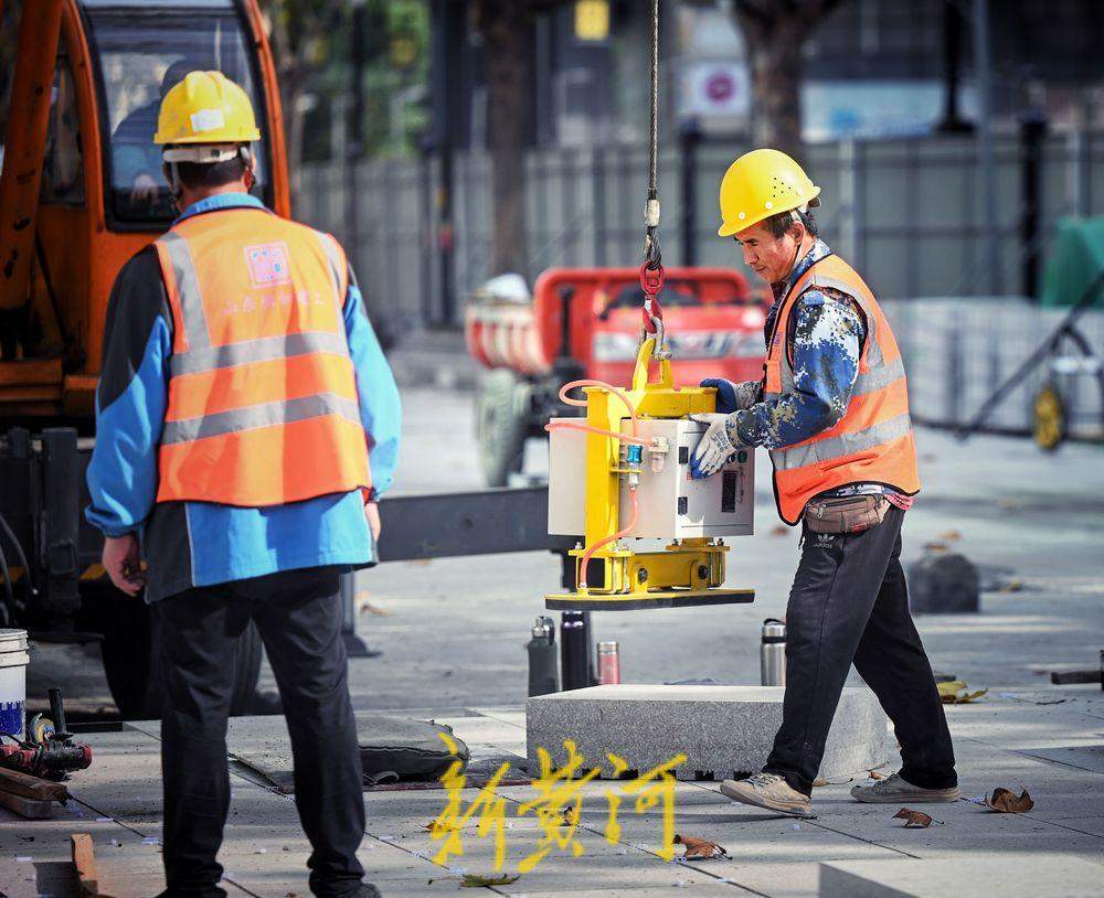 项目强省会｜济南泉城路首段改造工程过半