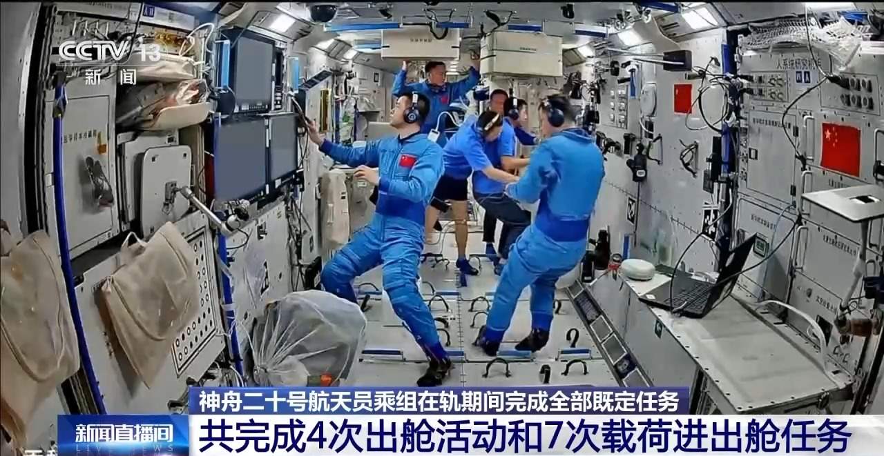 在轨驻留203天 神二十乘组完成了哪些任务?