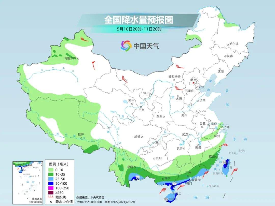 雨水先歇2天！下周、下下周还有两轮大范围降水