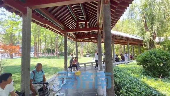 大明湖持续改造新绿道，遐园与文庙同框