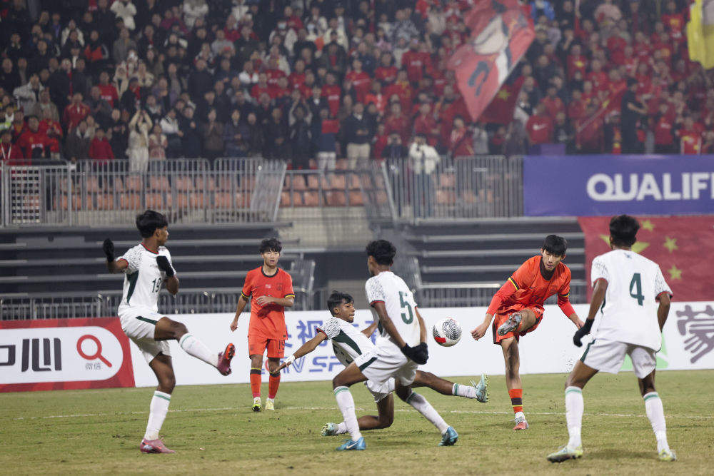 中国队晋级U17男足亚洲杯正赛