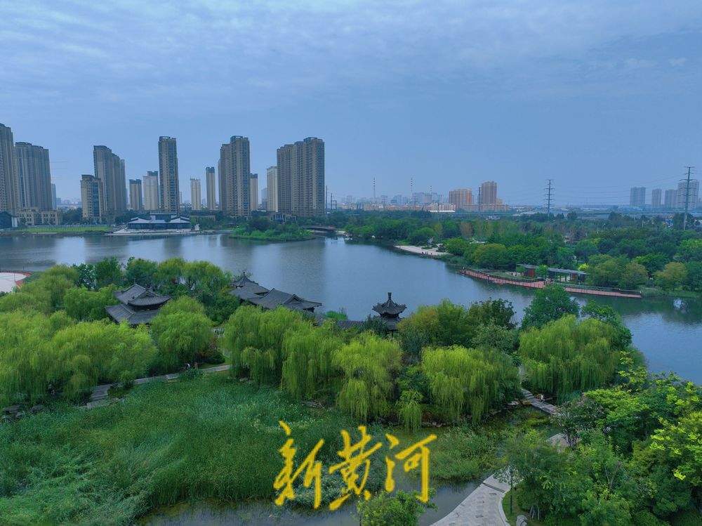 一年四季 泉在济南丨泉城雨后，云锦湖公园焕然一新