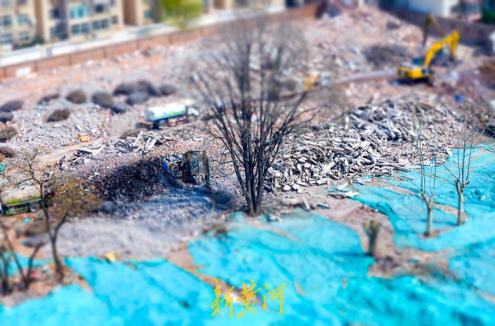 项目强省会|济南东郊饭店片区改造拆除进尾声 最后一座老楼退出历史舞台