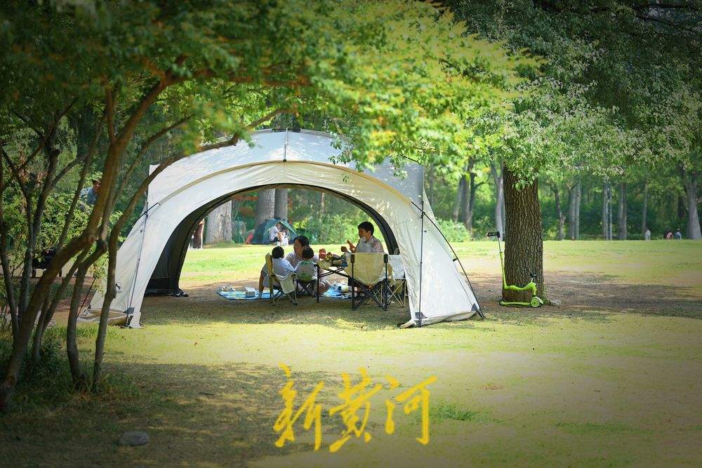 一年四季 泉在济南丨泉城持续高温！用露营的方式“打开”盛夏