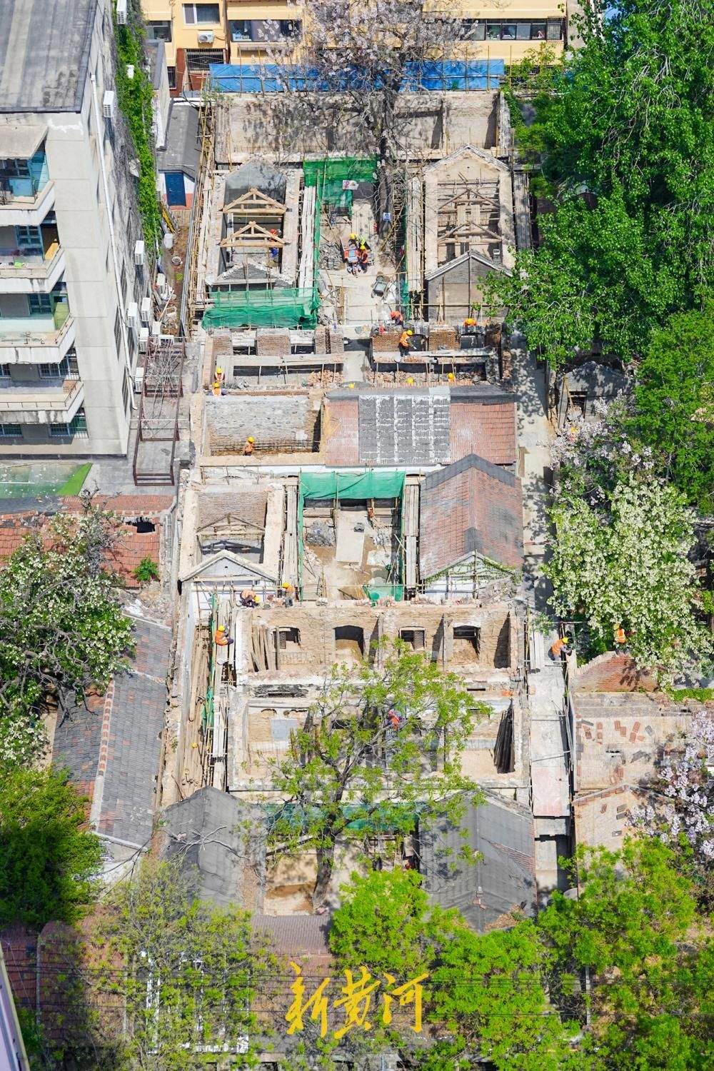 百年建德里修缮  济南老商埠民居将焕新重生