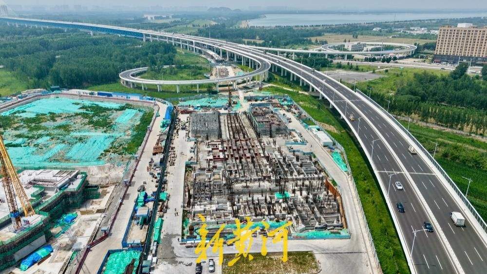 黄河北首座TOD综合体临桥而建 济南“站城融合”枢纽加速崛起